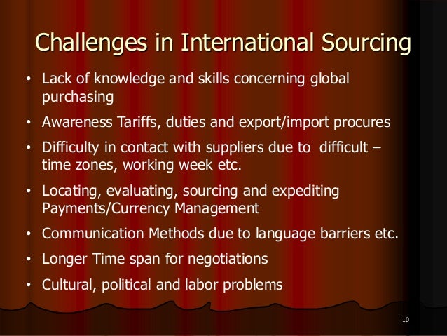 success of international purchasing international purchasing slideshare